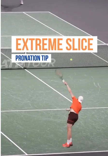 Slice Serve Tennis Technique: The 4-Degree Racket Angle Tip
