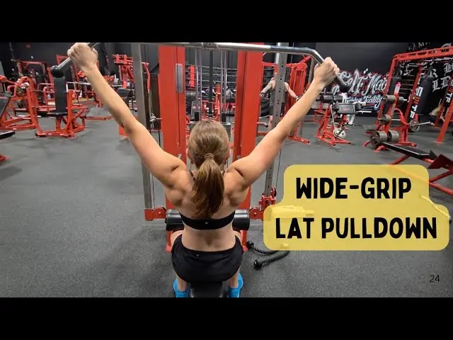 Wide-Grip Lat Pulldown: Proper Form & Common Mistakes (Women Over 40)