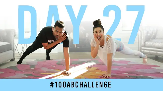 Day 27: 100 Shoulder Tap Planks! | #100AbChallenge w/ Jay Shetty
