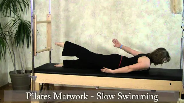 Pilates Exercise: Slow Swimming for Hip Extension and Back Strength