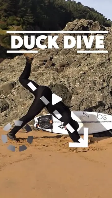 Duck dive tip. Improve your technique @matias_coin #duckdive ...