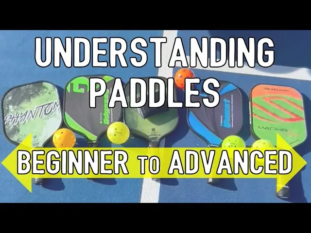 How to choose the best pickleball paddle for beginners intermediate and advanced players