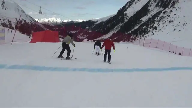 Skier Cross Training - The Jump - 1st Feb 2014