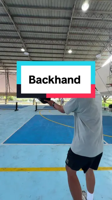 Backhand Drive Pickleball: Basic Backhand Drive Technique