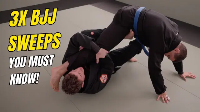 Beginner BJJ Sweeps You MUST KNOW!