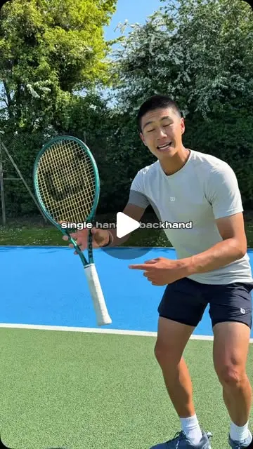 Single handed backhand breakdown 🎾