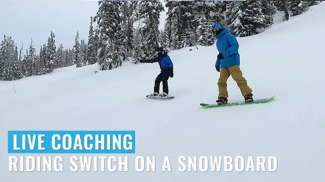 Live Coaching: Riding Switch On A Snowboard