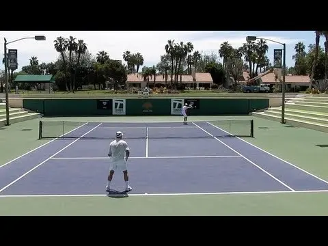 Tennis Singles Strategy - Defending Against The Chip & Charge Return of Serve