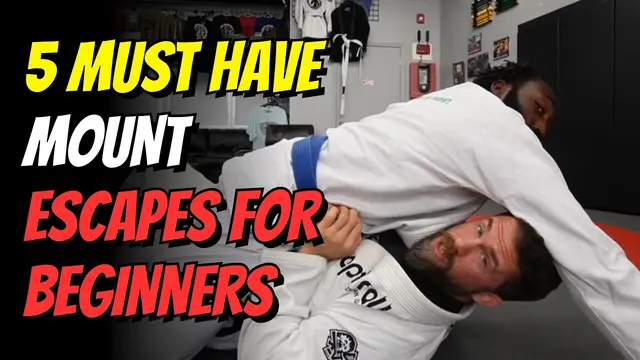 The First 5 Mount Escapes You Need to Know in BJJ
