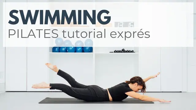SWIMMING EXERCISE. Pilates Express Tutorial [4.3']