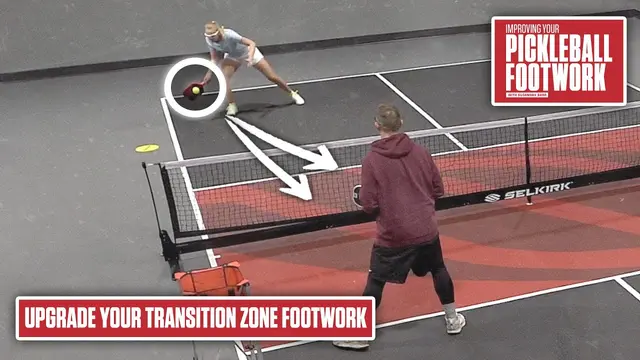 Perfect Your Pickleball Footwork in the Transition Zone