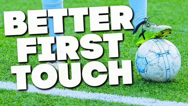 BETTER SOCCER FIRST TOUCH Technique TODAY! | How To Improve First Touch In Soccer!