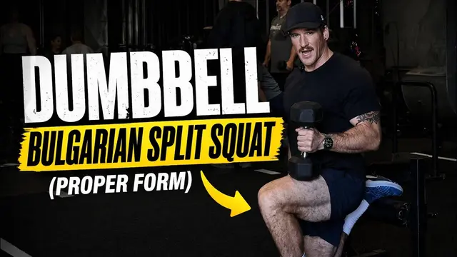 Fix Your Dumbbell Split Squat (Most People Do This Wrong)