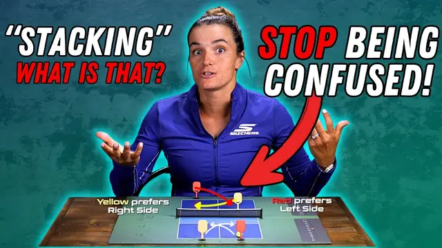 Everything You Need To Know About Stacking In Pickleball