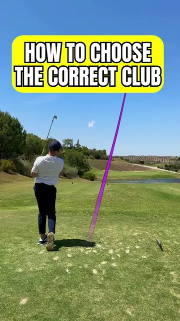 How to choose the correct club! 1. Get your yardage ...