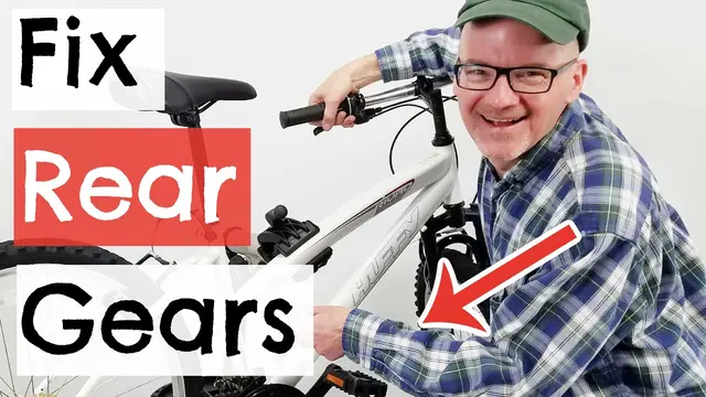 How to adjust the rear gears on Huffy MTB