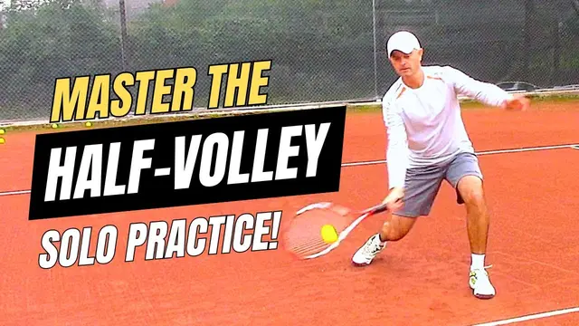Perfect Your Half-Volley: Complete Tennis Training