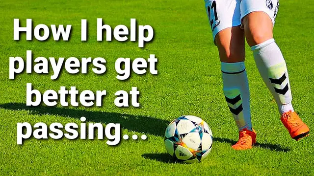 7 soccer drills I use to help players improve PASSING accuracy, technique, and first touch