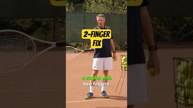 2-Finger Drill for Effortless Topspin