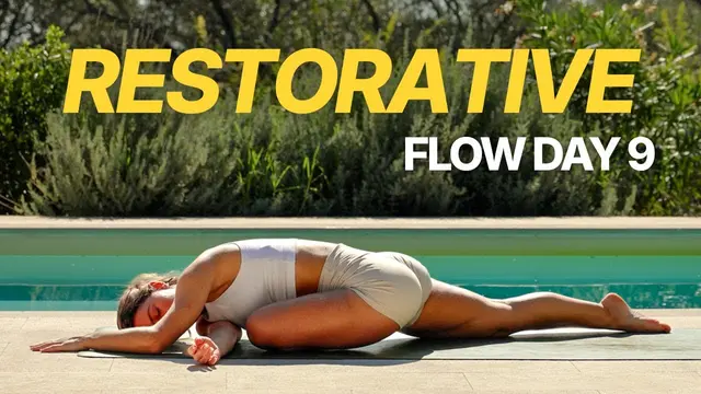 Slow Restorative Yoga Flow | 30 Min | Day 9 Flow Challenge