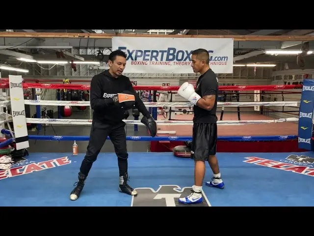 CATCH & SHOOT direction drill - boxing counters from different sides
