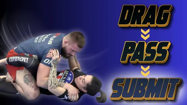 Leg Drag Pass Tutorial – Control and Submit from Guard Pass Position