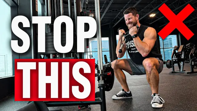 How to PROPERLY Do the Cable Goblet Squat (Most People Do This Wrong)