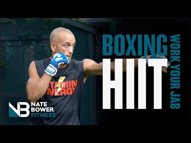 25 Minute Shadow Boxing HIIT Workout | Work Off The Jab | NateBowerFitness