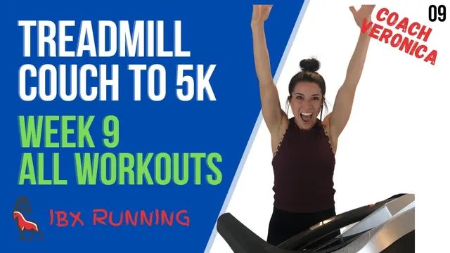 COUCH TO 5K | Week 9 - All Workouts | No Music | Treadmill Follow Along! #IBXRunning #C25K