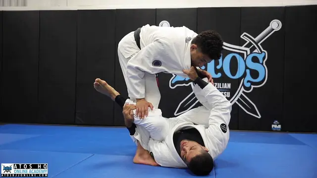 Concepts, Tips Q&A by Jiu Jitsu World Champion Andre Galvao: Basic guard retention against leg drag