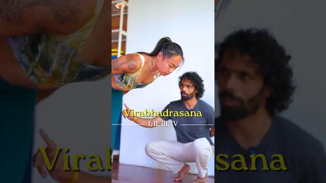 Virabhadrasana I, II, III & IV | Warrior Poses Explained | Best Yoga School in Bali