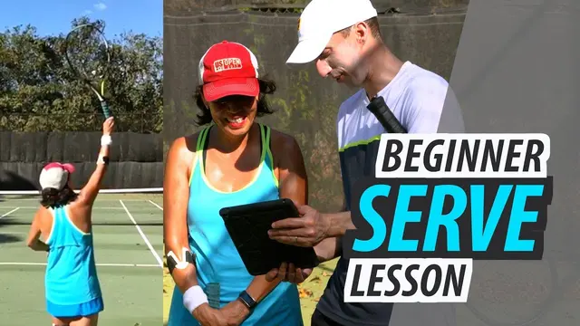Serve Technique Lesson for Beginners (Part 2 of 2)