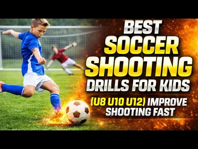 Best Soccer Shooting Drills for Kids (U8 U10 U12) Improve Shooting Fast