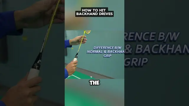 Perfect backhand drives #badminton #aylexbadmintonacademy