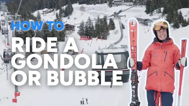 How to use a ski lift