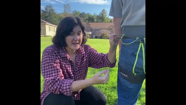 How To: Putting on a Climbing Harness
