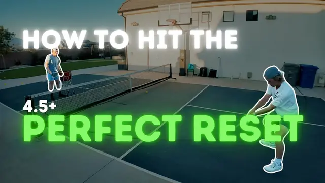 How to Hit The Perfect Reset in Pickleball