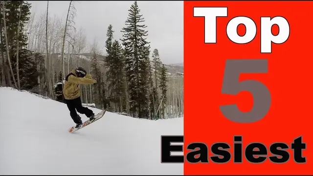 The Five Easiest Butters To Do On A Snowboard!