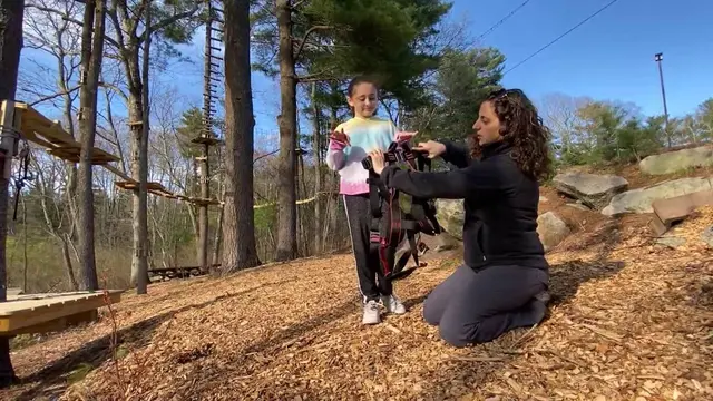 How to Harness Your Child at TreeTop Adventures