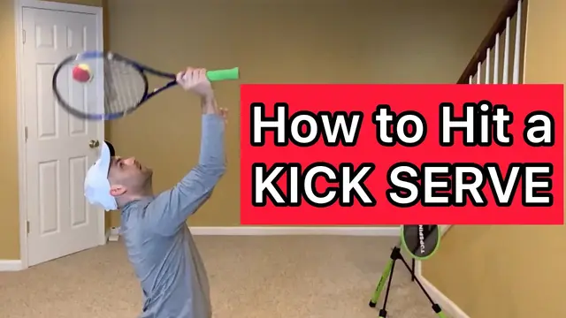 How To Hit A KICK SERVE (Like The Pros)