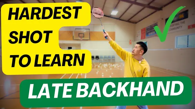 Master the Backhand Clear with This Simple Beginner Drill! 🏸