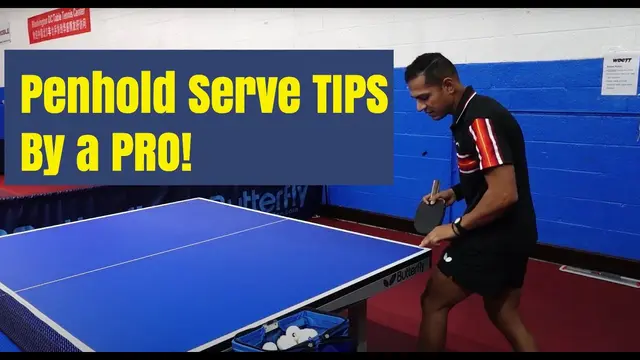 🏓 Chinese Penhold grip SERVE Tips & Technique - Table tennis tutorial 2020 - #5