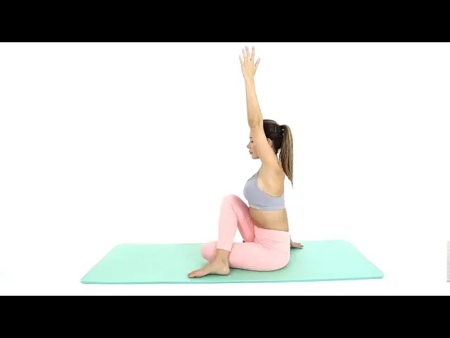 Seated Half Spinal Twist | Ardha Matsyendrasana | Yoga Pose
