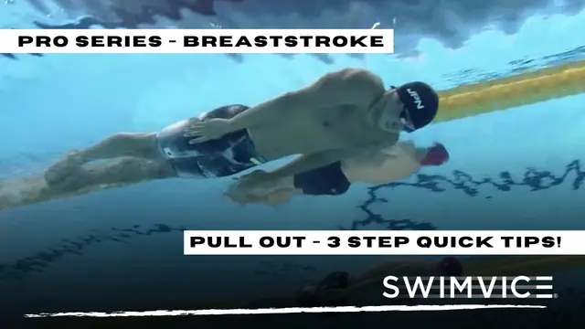 SWIMVICE Pro Series | Breaststroke Pull Out Three Key Points!