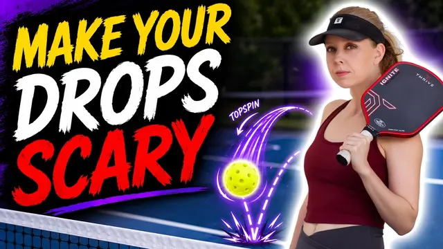 Add Topspin to Your Third Shot Drop (Without Losing Control)