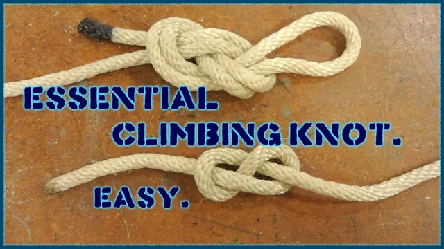 How to tie both figure eight knots (IN TWO MINUTES)