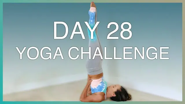 Shoulderstand — Day 28 — Ashtanga Yoga Challenge