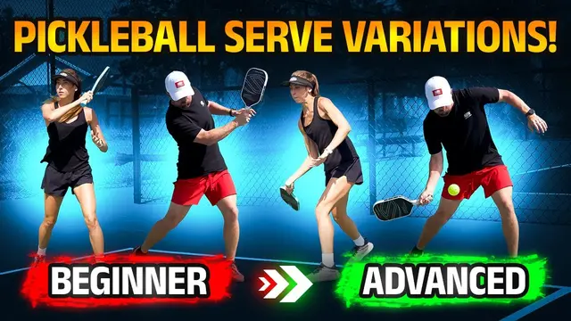 5 Different Types of Pickleball Serves