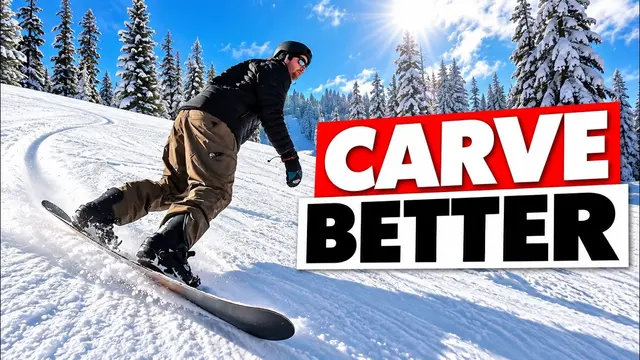5 Moves That Will Improve Your Snowboard Carving