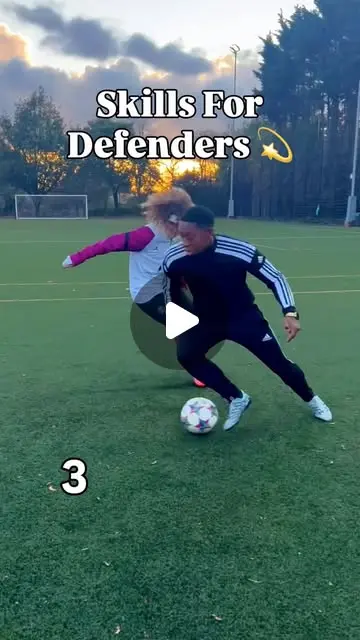 Football Skills For Defenders #football #soccer #viral #footballplayer